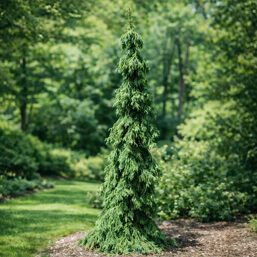 Ель сербская Pendula bruns